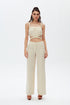 Rice Paper Cut Out Crop Top